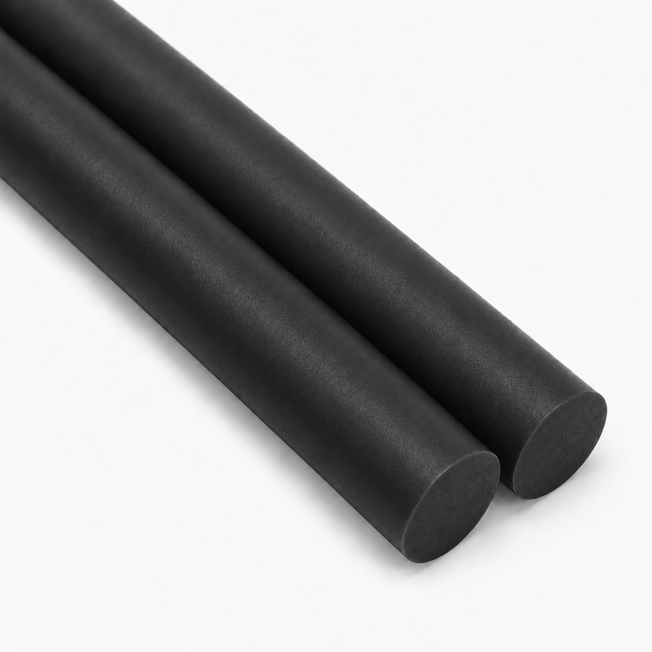 PEEK (Black) Unfilled Rod/Bar