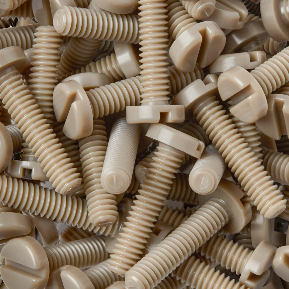 Imperial PEEK Slotted Pan Screw