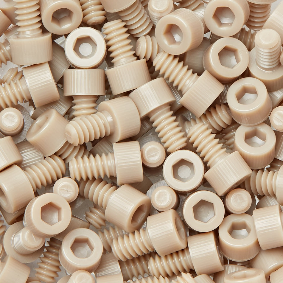 Vis à tête creuse impériale PEEK (SHCS) - UNC (ASME B18.3)