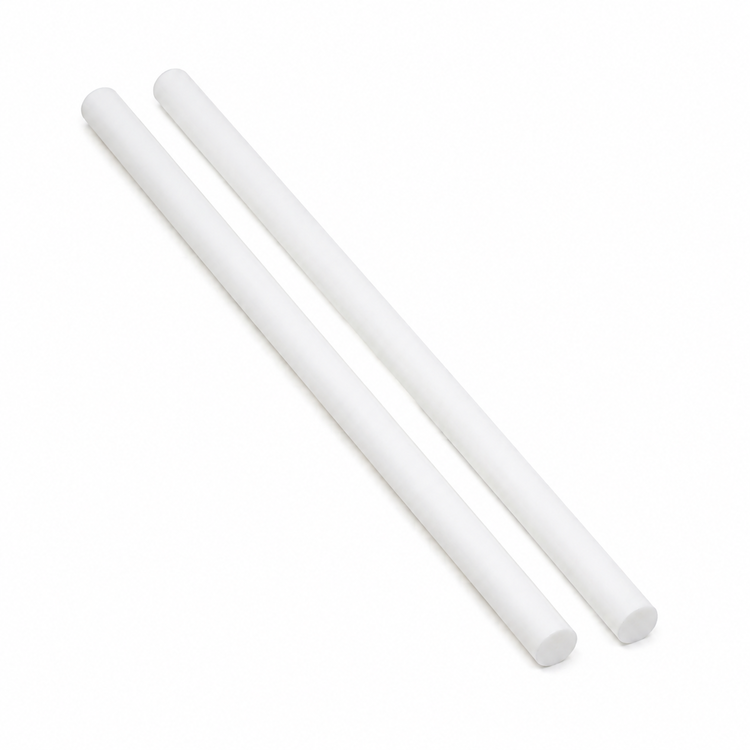 Tige/barre non remplie en PTFE (téflon)