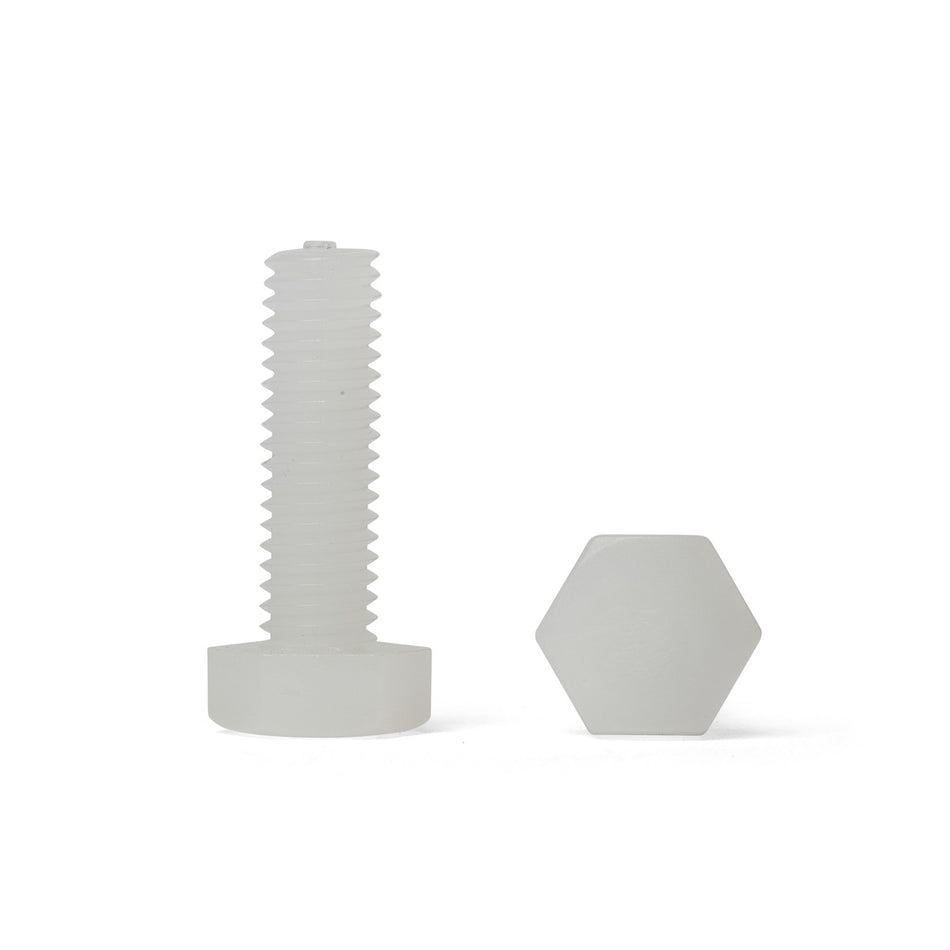 Vis à tête hexagonale PVDF Kynar - DIN 933