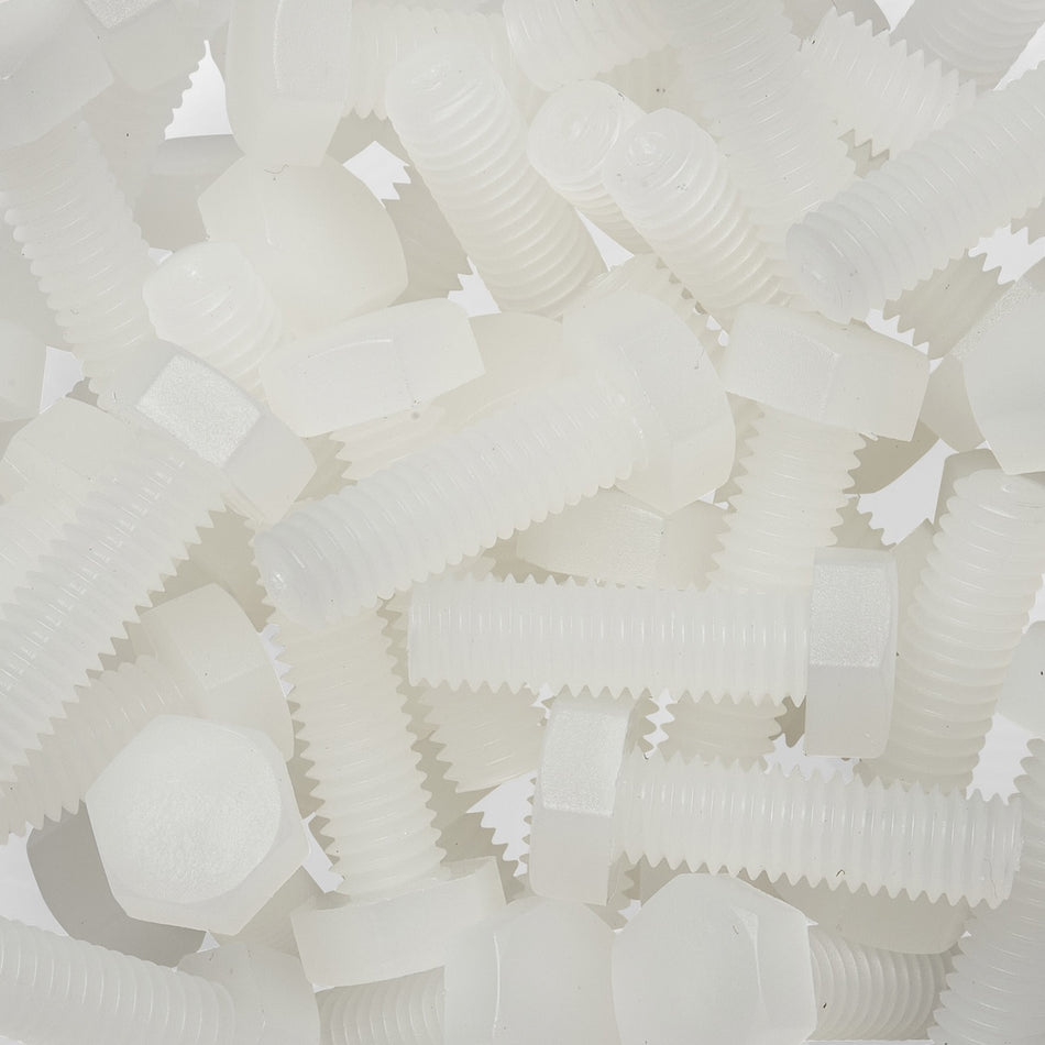 Vis à tête hexagonale PVDF Kynar - DIN 933