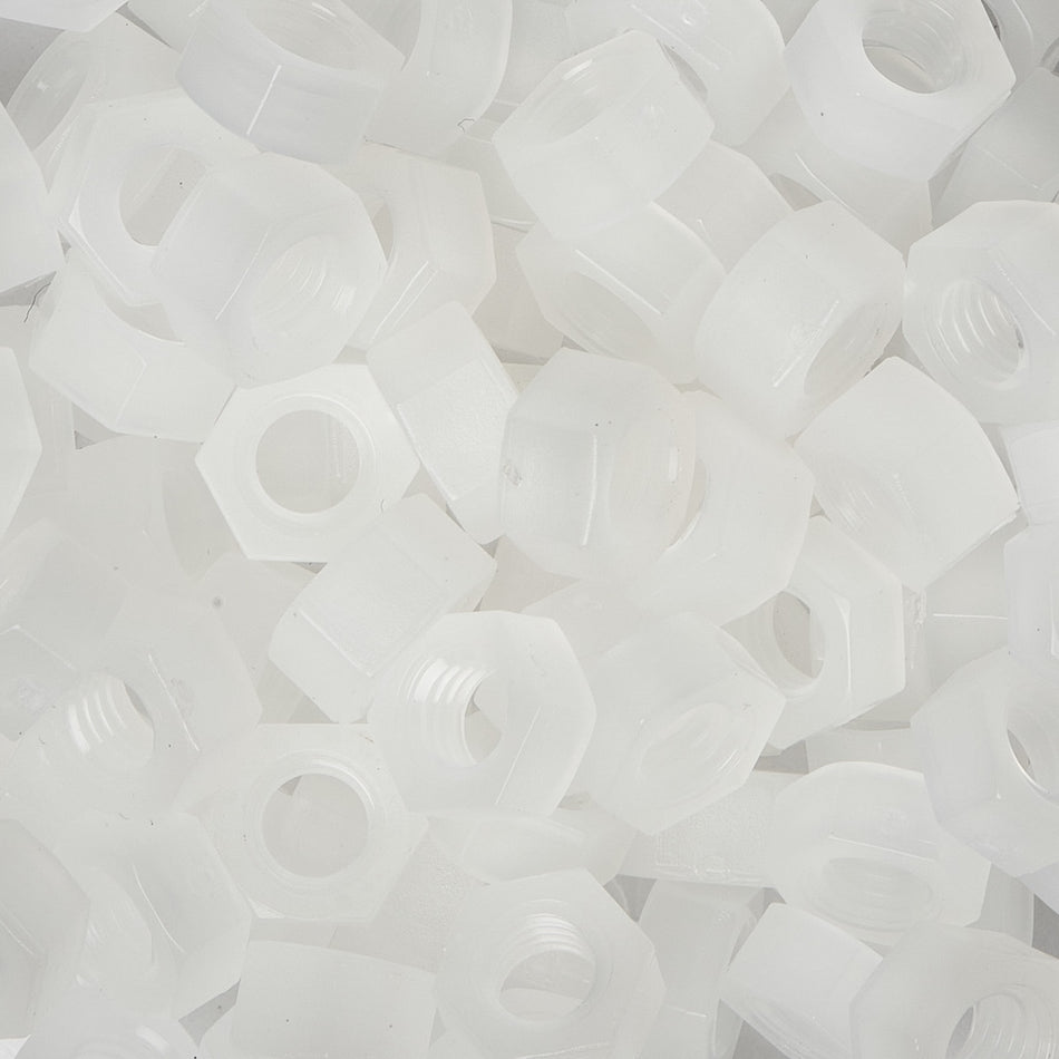 Écrous hexagonaux PVDF Kynar - DIN 934