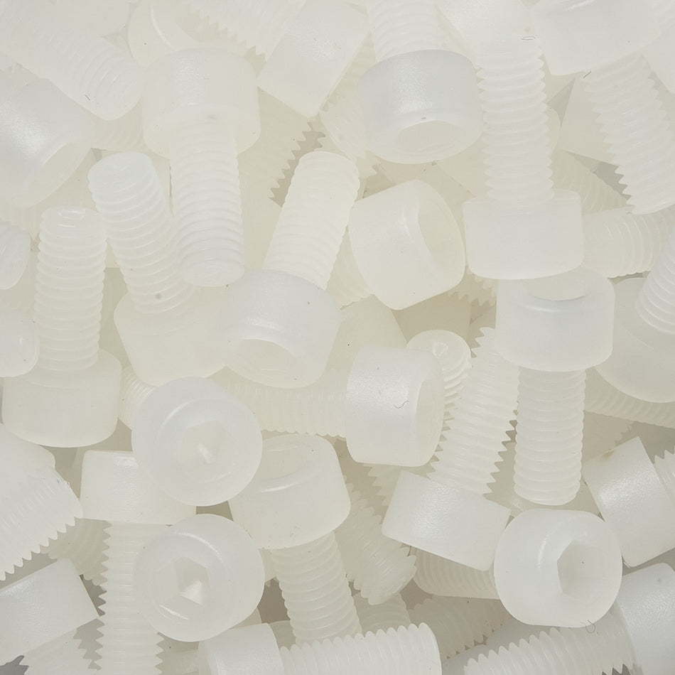 Vis à tête cylindrique à six pans creux PVDF Kynar - DIN 912