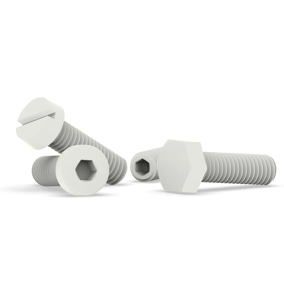Polyamide (PA) Custom Manufactured Screws