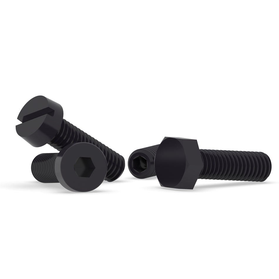 Polyamide GF60 (PA66 GF60) Custom Manufactured Screws