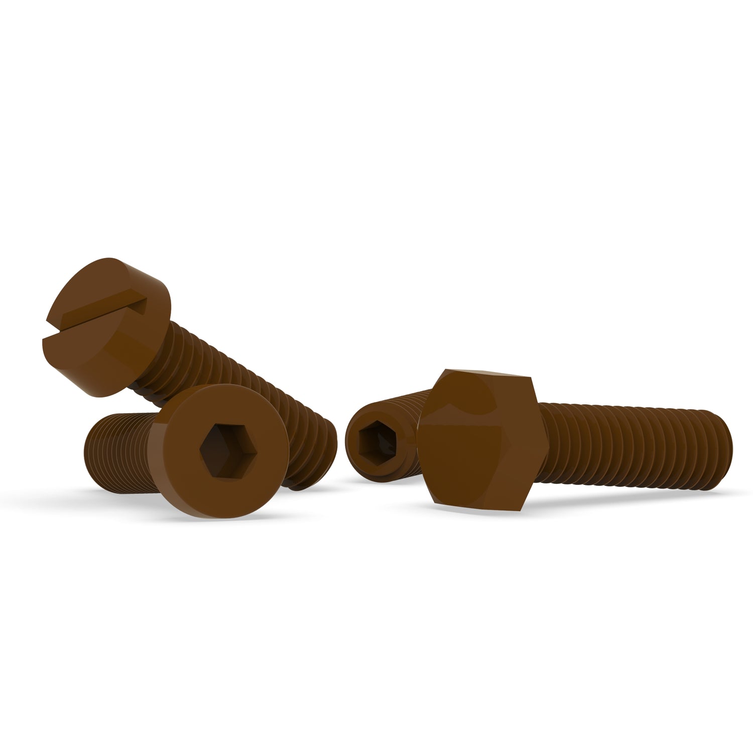 Polyimide (PI) Custom Manufactured Screws