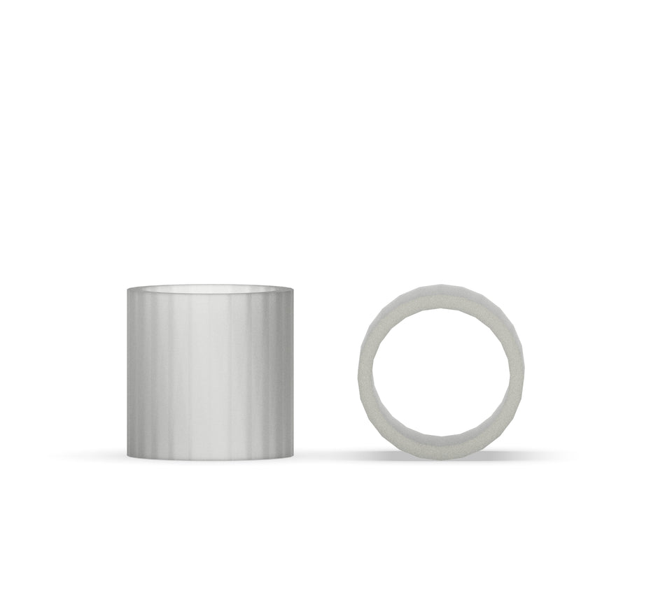 Polyvinylidene Fluoride (PVDF) Custom Manufactured Bushings/Spacers