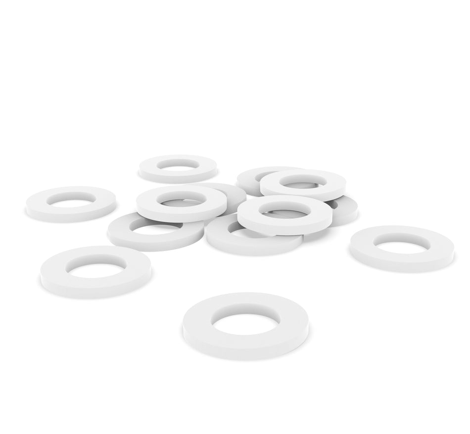 Polypropylene (PP) Custom Manufactured Washers