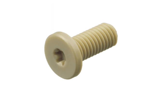 PPS Torx-Hexalobular Ultra Low Socket-Cylinder Head Cap Screw - High Performance Polymer-Plastic Fastener Components