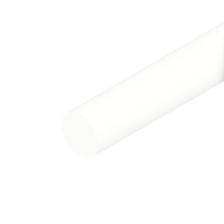 PVDF (Kynar) Natural Unfilled Rod/Bar - High Performance Polymer-Plastic Fastener Components
