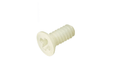 RENY Micro Countersunk Flat Head Screws - High Performance Polymer-Plastic Fastener Components